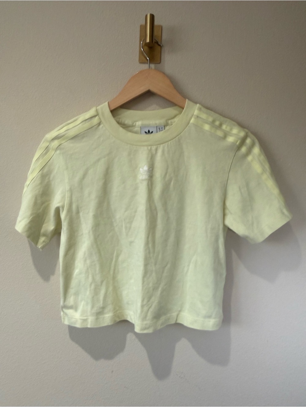 Adidas Yellow T-shirt Size Small